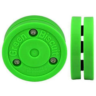 Green Biscuit Training Puck | Larry's Sports Shop