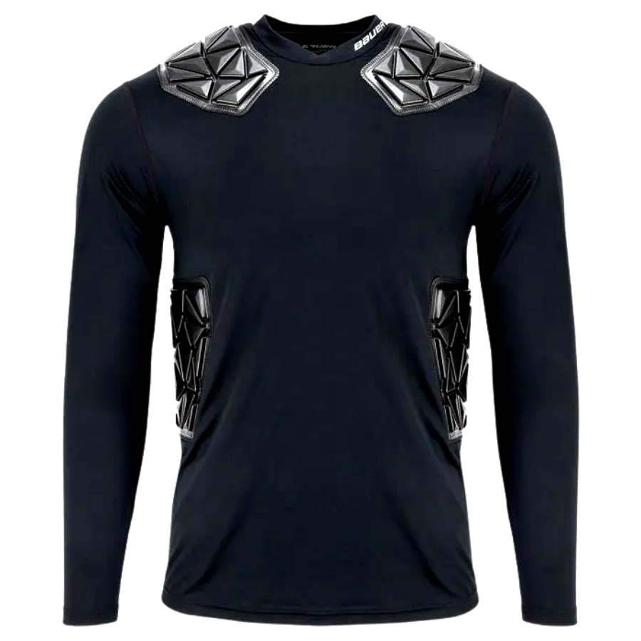 Bauer Elite Padded Goalie Shirt Long Sleeve - Youth