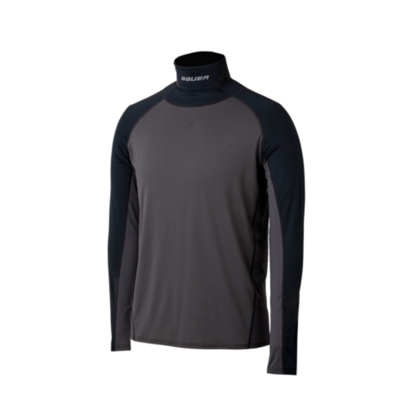 Bauer S19 LS Neck Protect Shirt - Youth