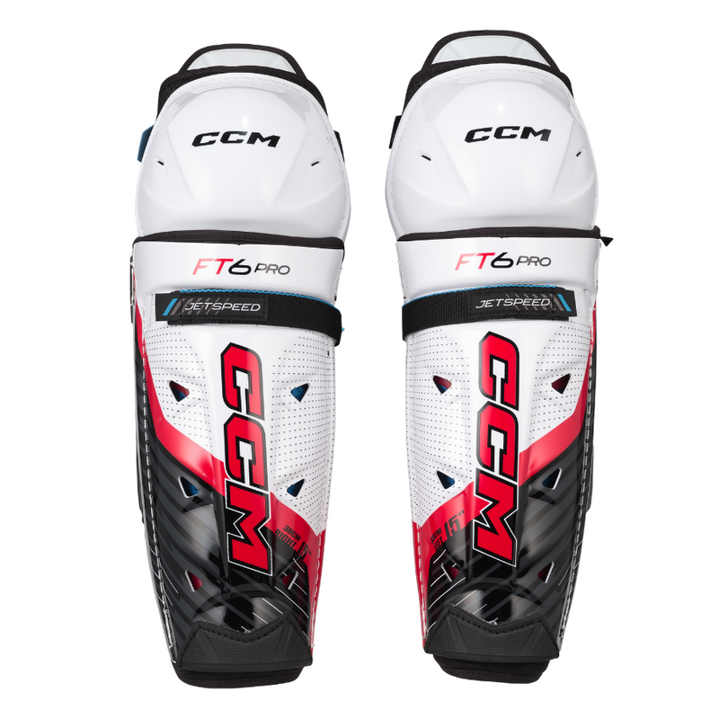 CCM Jetspeed FT6 Pro Shin Guards - Senior | Larry&