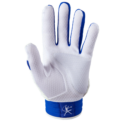 Mizuno Finch Batting Gloves Women's 2022 royal front (palm)