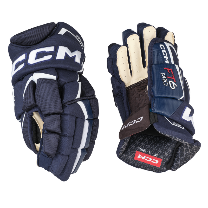 CCM Jetspeed FT6 Pro Gloves - Junior | Larry&