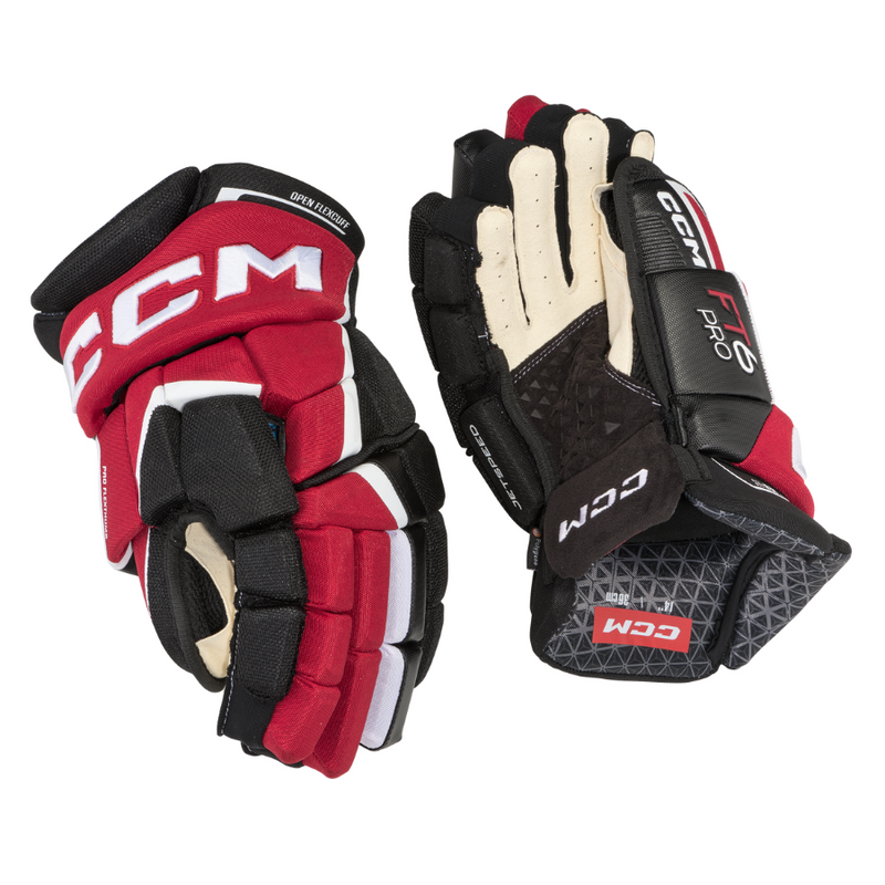 CCM Jetspeed FT6 Pro Gloves - Senior | Larry&