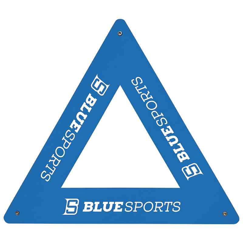 Blue Sports Hockey Triangle Pass Rebounder