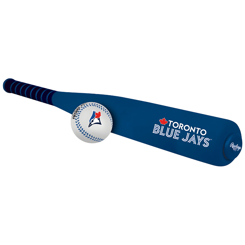 Rawlings MLB Toronto Blue Jays Foam Bat With Ball