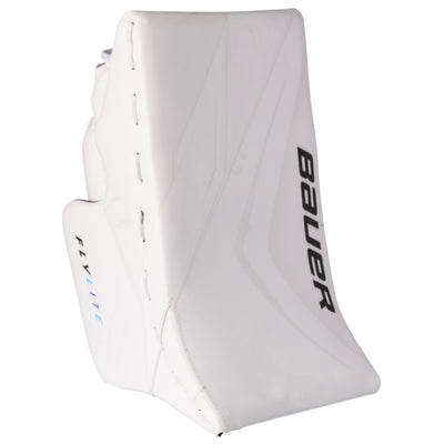 Bauer Goalie Protective Gear Bauer Vapor Flylite Goalie Blocker Senior 1064518 FR White