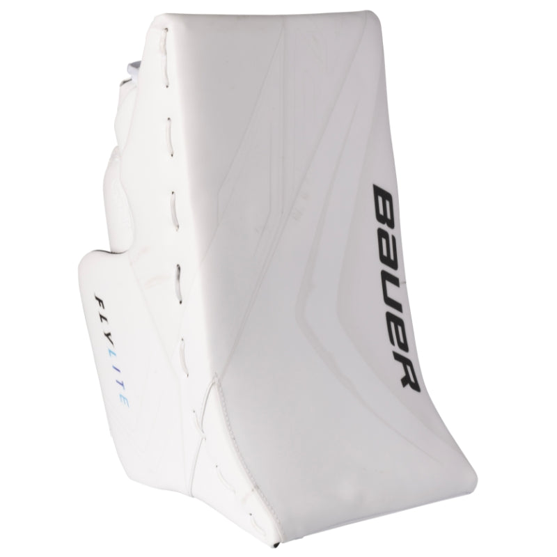 Bauer Goalie Protective Gear Bauer Vapor Flylite Goalie Blocker Senior 1064518 FR White