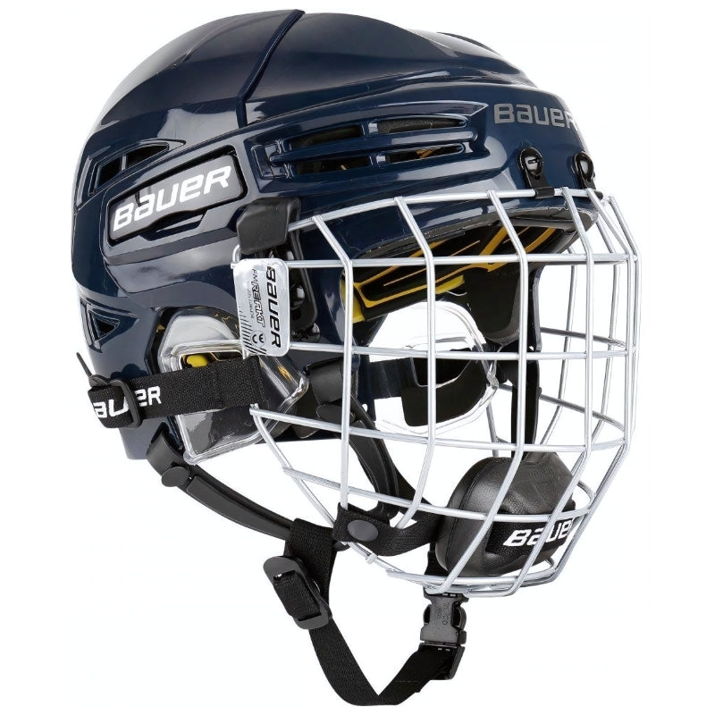 Bauer Hockey Helmets Bauer Re-Akt 100 Youth Hockey Helmet Navy