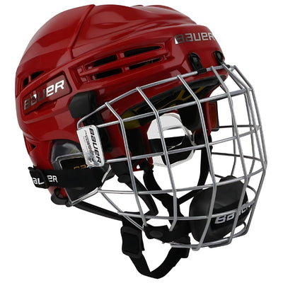 Bauer Hockey Helmets Bauer Re-Akt 100 Youth Hockey Helmet Red