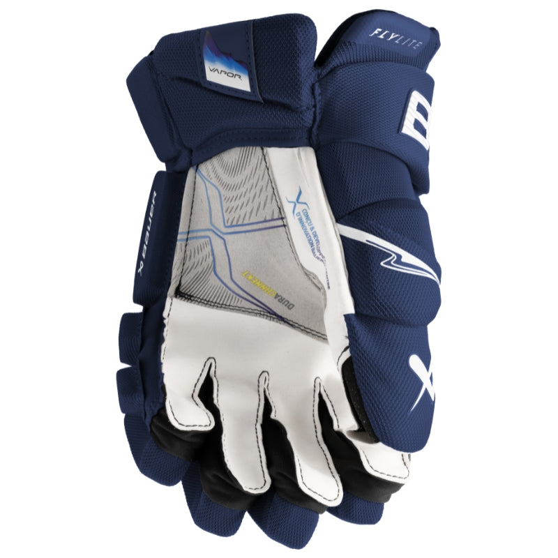 Bauer Hockey Protective Gear Bauer Vapor Flylite Hockey Gloves Intermediate 1064872 Navy 2025