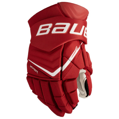 Bauer Hockey Protective Gear Bauer Vapor Flylite Hockey Gloves Intermediate 1064872 Red
