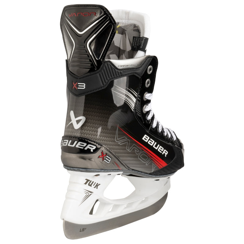 Bauer Ice Hockey Skates Bauer Vapor X3 Hockey Skates Intermediate Rear View