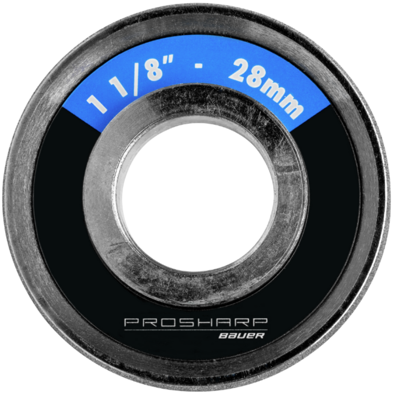 Bauer ProSharp Advantedge Wheels Bauer Gray 1062246 1 & 1/8-inch (28.58mm) Advantedge Wheel