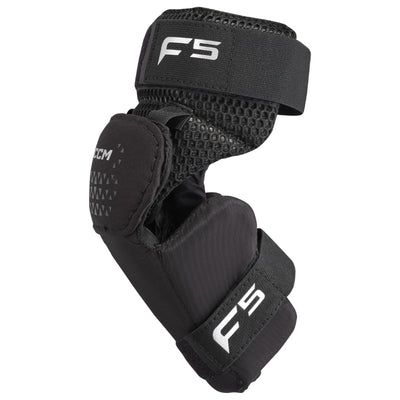CCM Hockey Protective Gear CCM F5 Goalie Knee Pads Intermediate 2024 Black