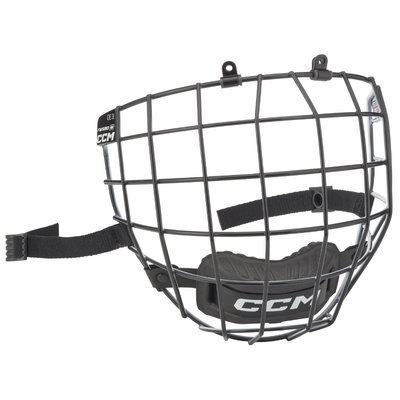 CCM Hockey Protective Gear CCM FM580 Hockey Facemask Senior FM580:SR Black White