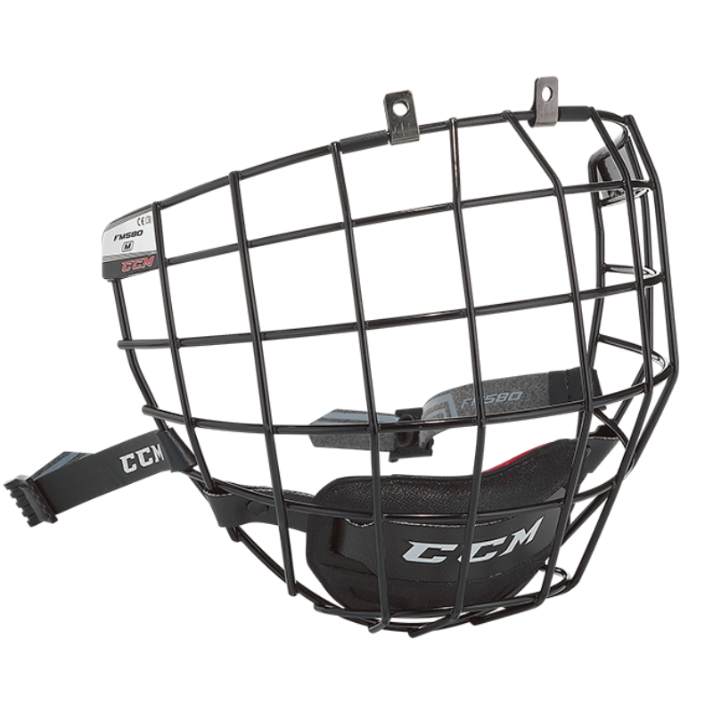 CCM Hockey Protective Gear CCM FM580 Hockey Facemask Senior FM580:SR Black
