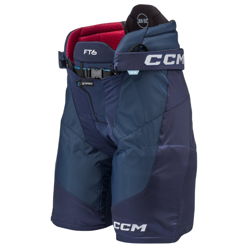 CCM Hockey Protective Gear CCM Jetspeed FT6 Hockey Pants Junior 2023 Navy