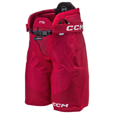 CCM Hockey Protective Gear CCM Jetspeed FT6 Hockey Pants Junior 2023 Red