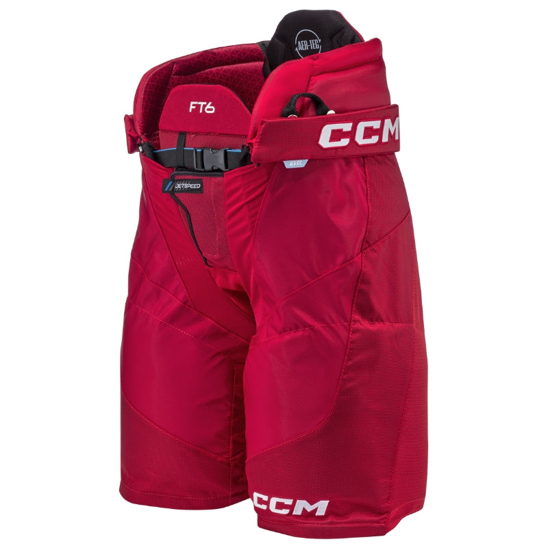 CCM Hockey Protective Gear CCM Jetspeed FT6 Hockey Pants Junior 2023 Red