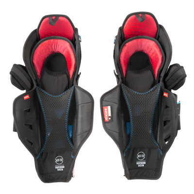 CCM Hockey Protective Gear CCM Jetspeed FT6 Pro Hockey Shin Guards Senior SGFT6P:SR