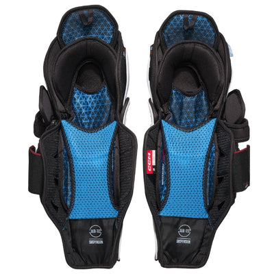 CCM Hockey Protective Gear CCM Jetspeed FT8 Pro Hockey Shin Guards Junior 2025 SGFT8PRO-JR