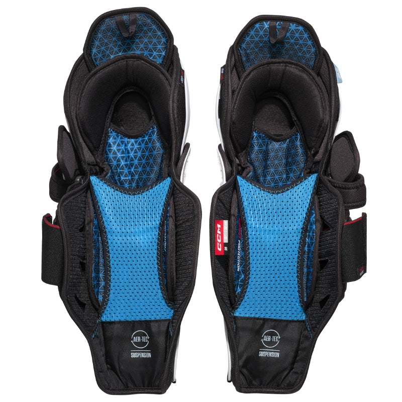CCM Hockey Protective Gear CCM Jetspeed FT8 Pro Hockey Shin Guards Junior 2025 SGFT8PRO-JR