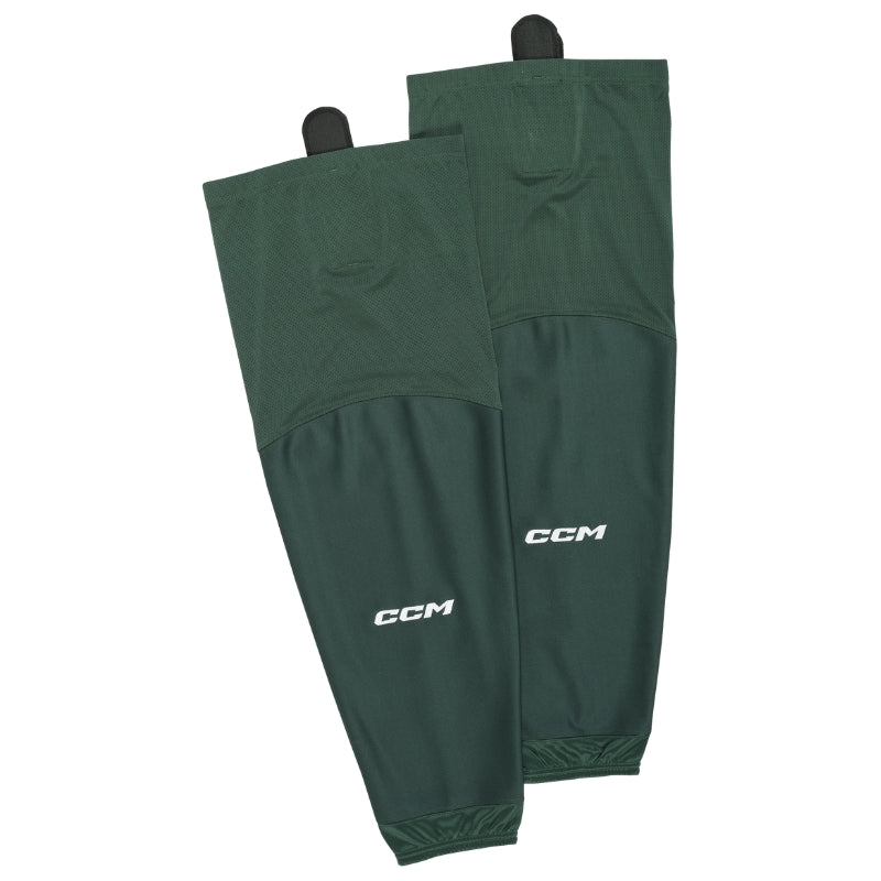 CCM Hockey Protective Gear CCM Quicklite SX7000 Hockey Practice Socks Senior Dark Green