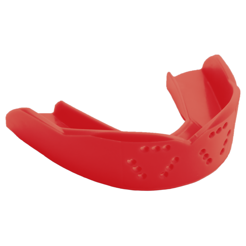 CCM Hockey Protective Gear CCM SISU 3D Tether Adult Mouthguard Red