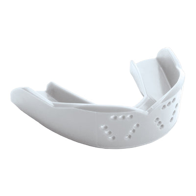 CCM Hockey Protective Gear CCM SISU 3D Tether Youth Mouthguard White