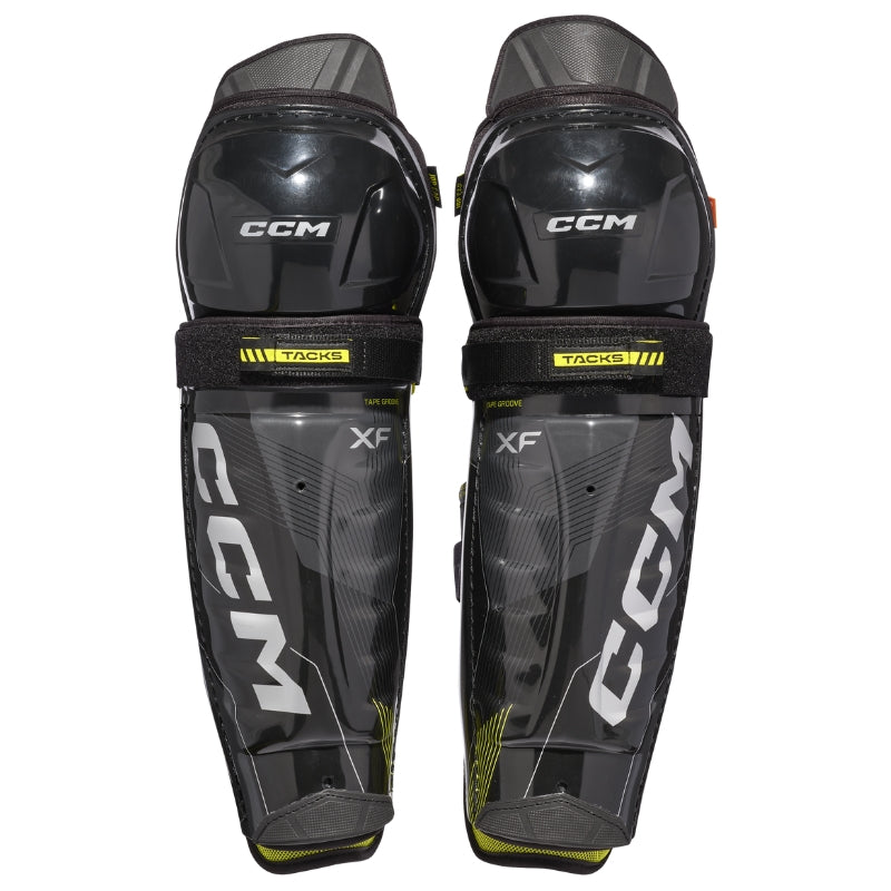 CCM Hockey Protective Gear CCM Tacks XF Shin Guards Junior 2024