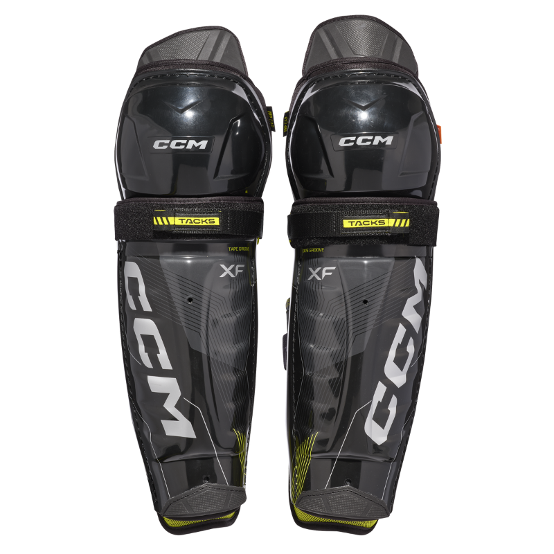 CCM Hockey Protective Gear CCM Tacks XF Shin Guards Senior 2024