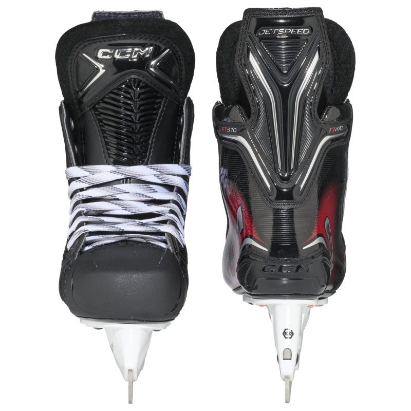 CCM Hockey Skates CCM Jetspeed 870 Hockey Skates Junior 2025 Front Back