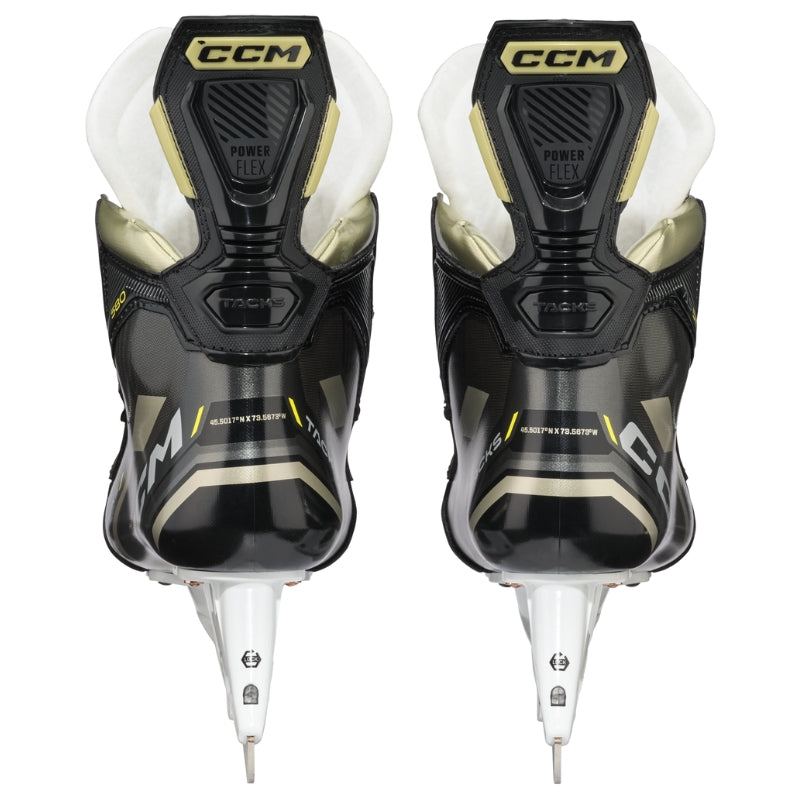 CCM Hockey Skates CCM Tacks AS 580 Hockey Skates Intermediate Back View