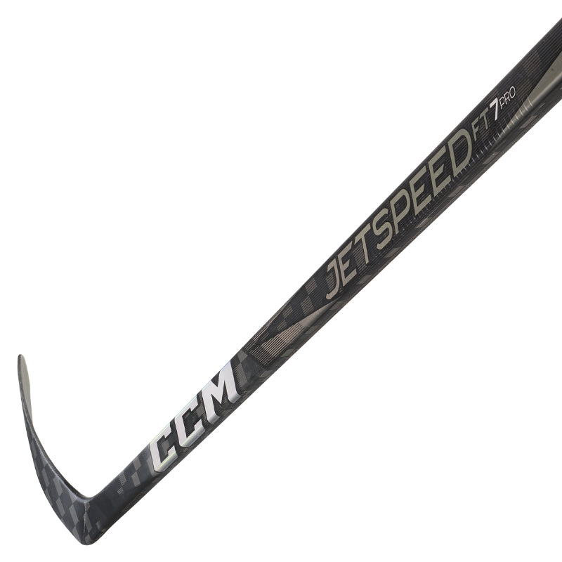 CCM Hockey Sticks CCM JetSpeed FT7 Pro Hockey Stick Chrome Junior 2024 P28 P29 P90TM