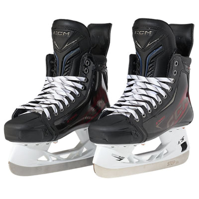 CCM Ice Hockey Skates CCM Jetspeed FT8 (2025) Senior Black/Red front side of both skates facing left