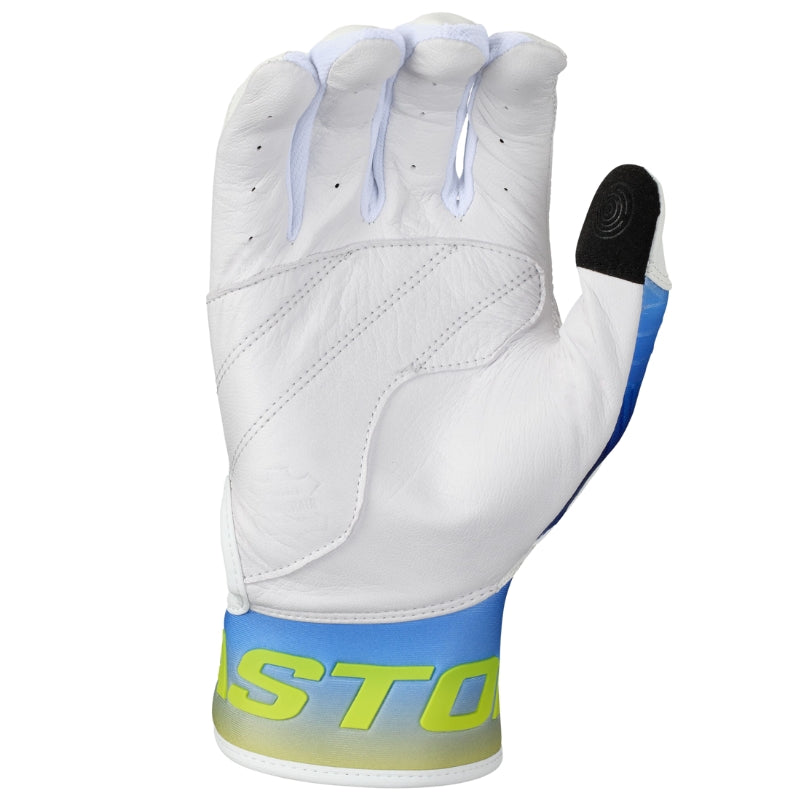 Easton Baseball Gloves Easton Walk-Off Ethos Batting Gloves Adult Blue Yellow White