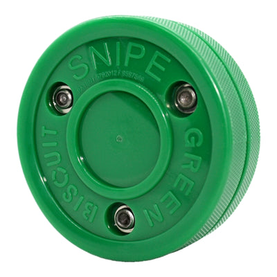 Green Biscuit Hockey Training Aids Green Biscuit Snipe Training Puck GRE-GB-SNIPE-G Green