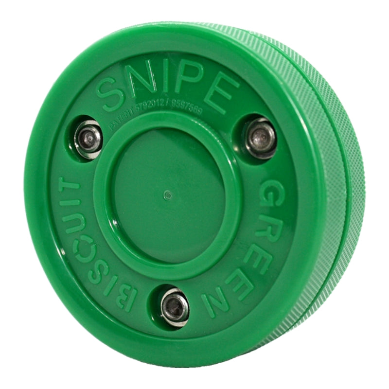 Green Biscuit Hockey Training Aids Green Biscuit Snipe Training Puck GRE-GB-SNIPE-G Green