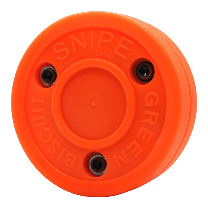 Green Biscuit Hockey Training Aids Green Biscuit Snipe Training Puck GRE-GB-SNIPE-G Orange