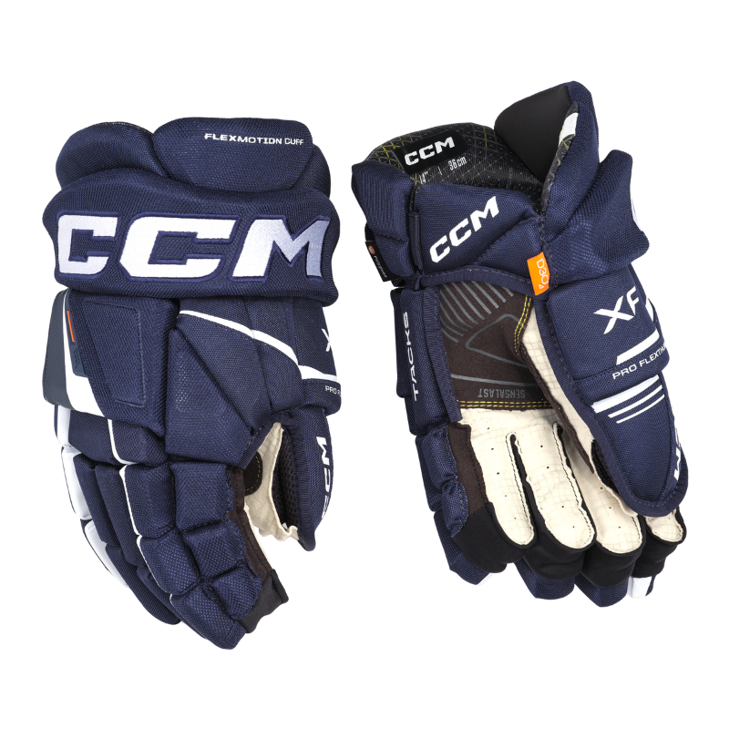 CCM Tacks XF Hockey Gloves - Junior (2024)