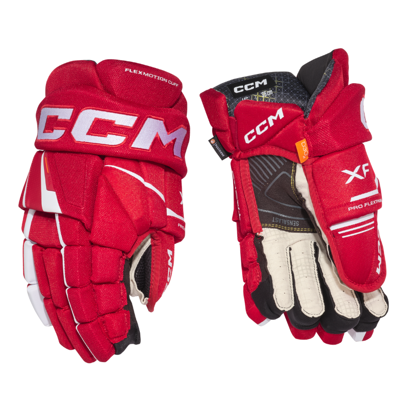 CCM Tacks XF Hockey Gloves - Junior (2024)