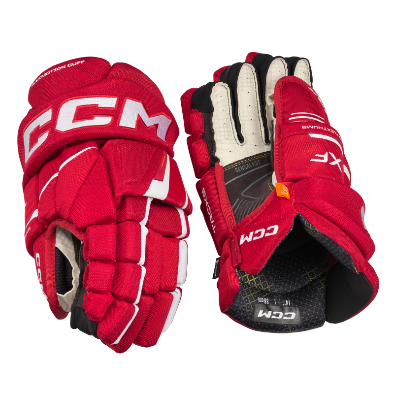 CCM Tacks XF Hockey Gloves - Junior (2024)