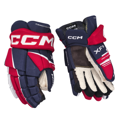 CCM Tacks XF Hockey Gloves - Junior (2024)