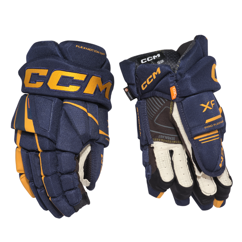 CCM Tacks XF Hockey Gloves - Junior (2024)