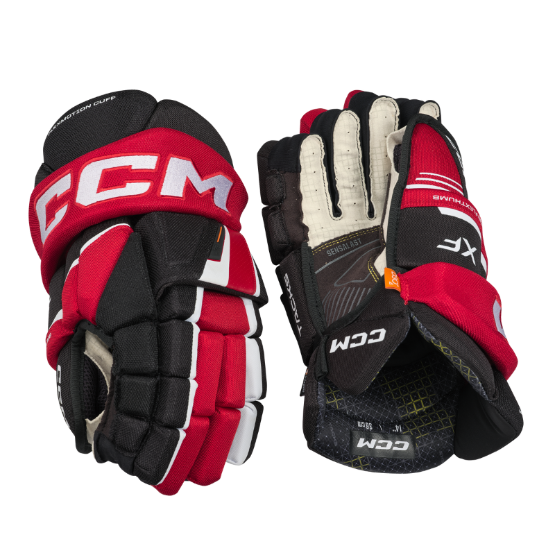 CCM Tacks XF Hockey Gloves - Junior (2024)