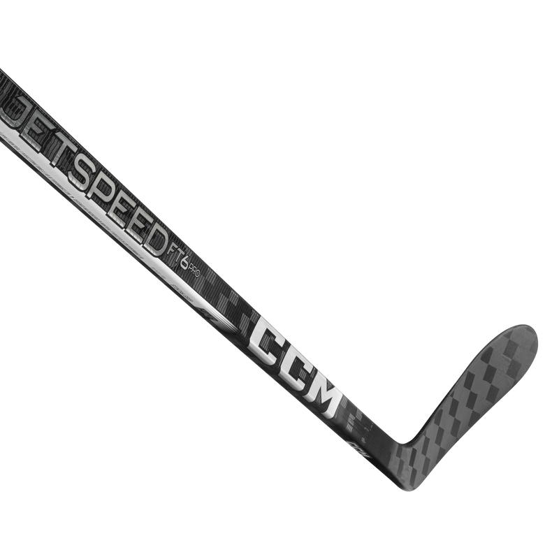 CCM JetSpeed FT6 Pro Hockey Stick - Chrome - Senior | Larry&