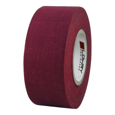 Lowry Sports Hockey Accessories Lowry Sports Pro Grade Coloured Hockey Cloth Tape Burdgundy