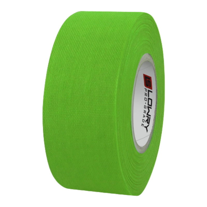 Lowry Sports Hockey Accessories Lowry Sports Pro Grade Coloured Hockey Cloth Tape Neon Green