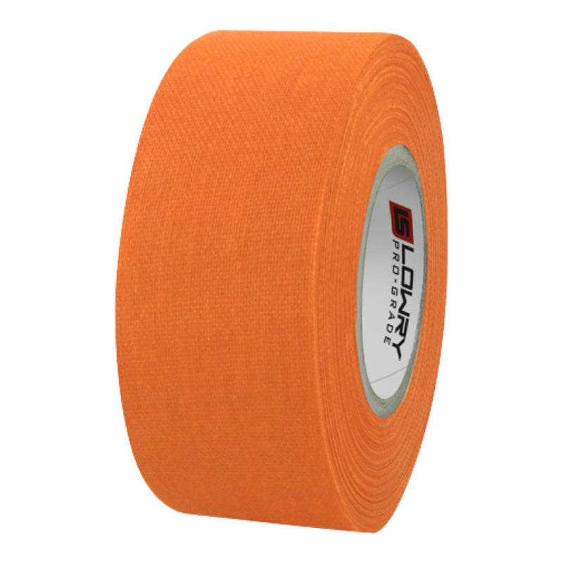 Lowry Sports Hockey Accessories Lowry Sports Pro Grade Coloured Hockey Cloth Tape Neon Orange