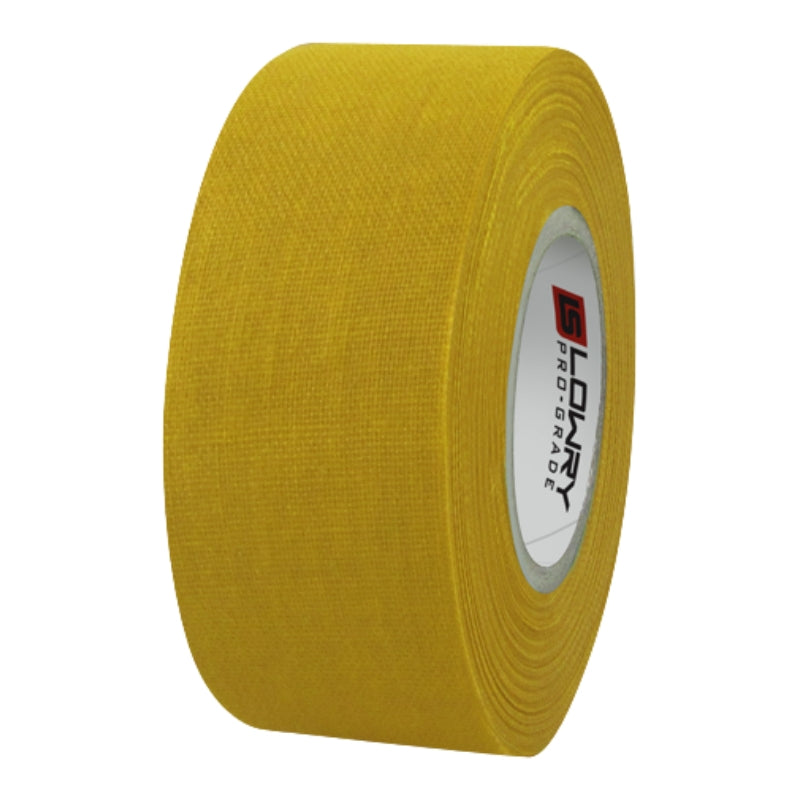 Lowry Sports Hockey Accessories Lowry Sports Pro Grade Coloured Hockey Cloth Tape Yellow